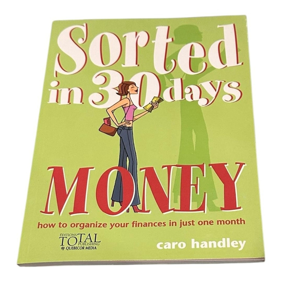 Vintage Sorted In 30 Days Career & Money Caro Handley 2 Book Lot Softcover Set - Picture 11 of 15